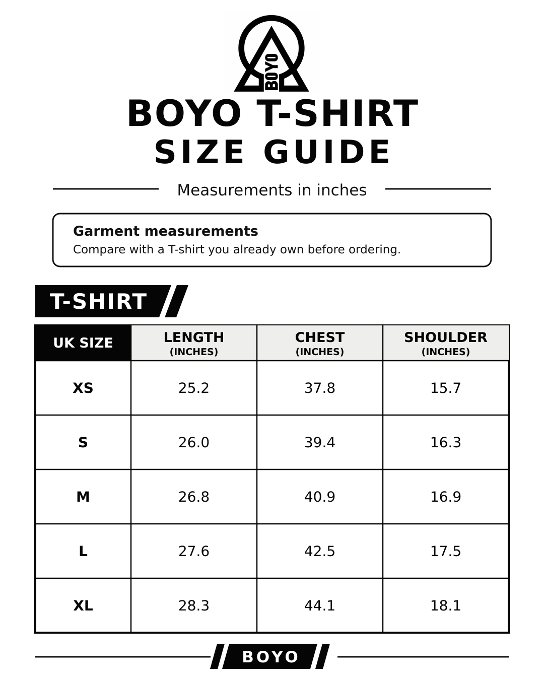 Black Back Logo T-Shirt