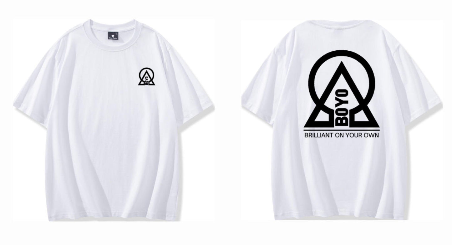 PRE ORDER - Back Logo White T-Shirt