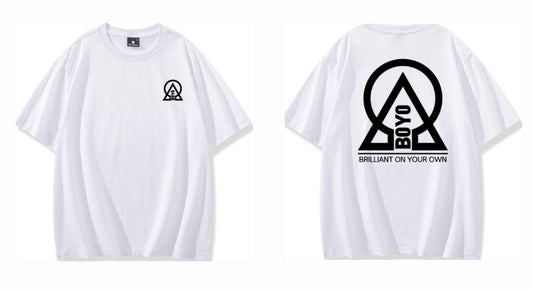 PRE ORDER - Back Logo White T-Shirt