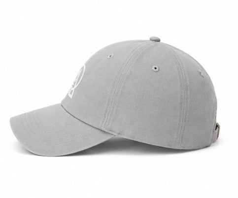 PRE ORDER - Grey Classic Logo Cap
