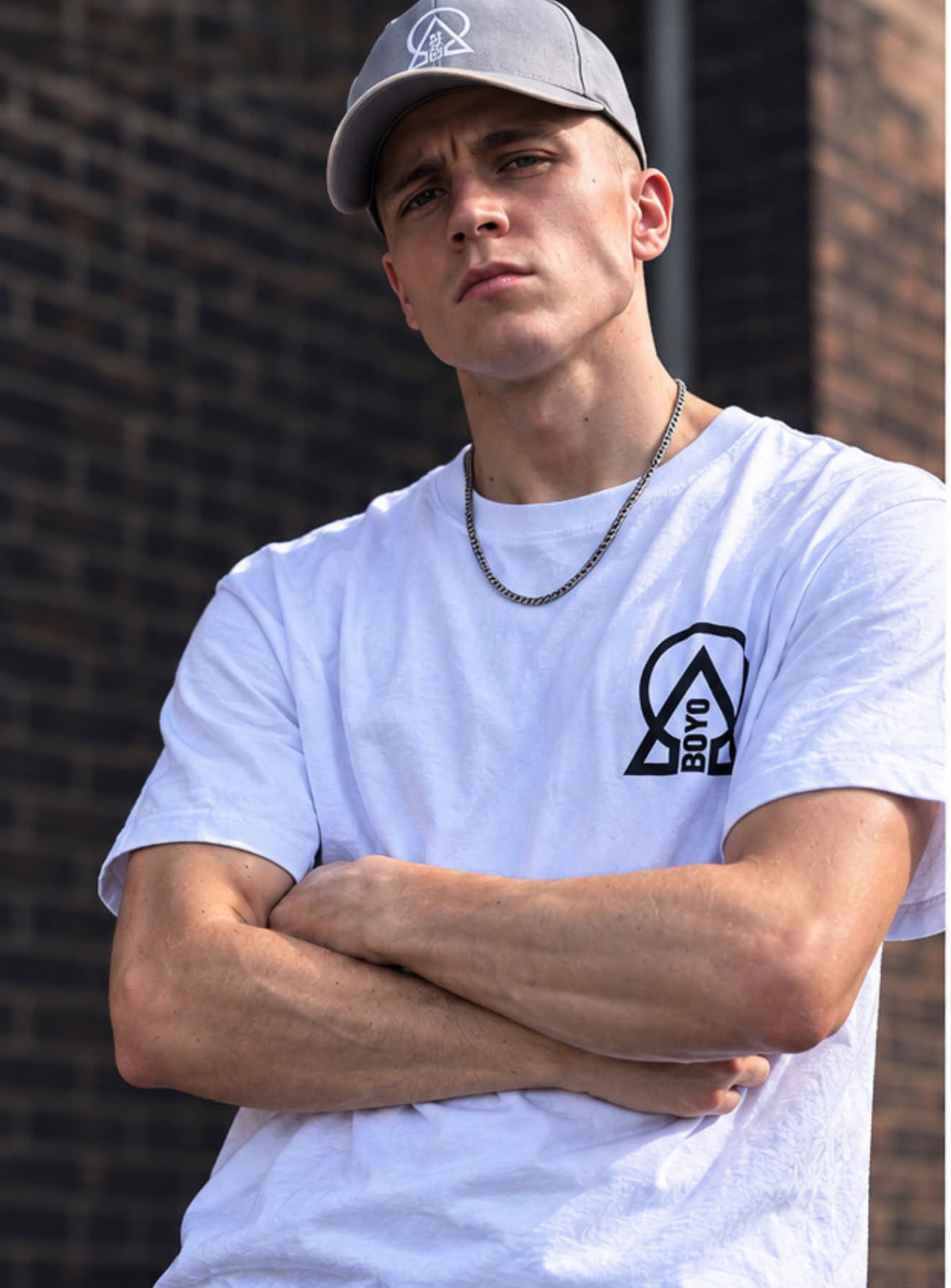 Back Logo White T-Shirt