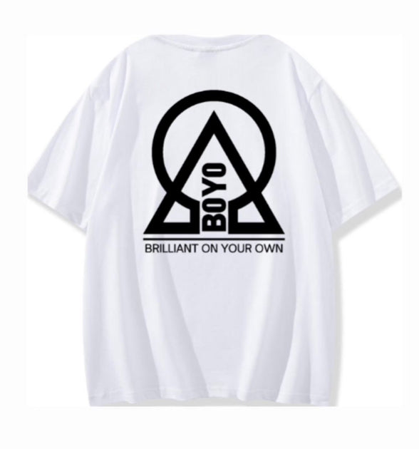 PRE ORDER - Back Logo White T-Shirt